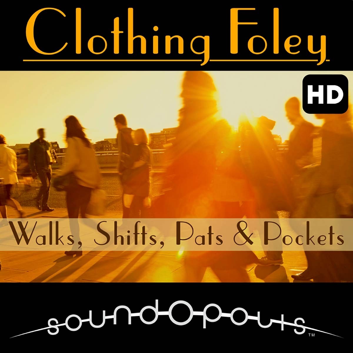 Soundopolis - Clothing Foley HD Sample Packs Software GUI Artwork